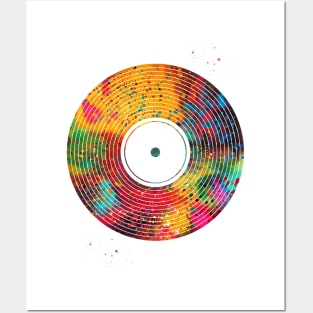 Vinyl disc Posters and Art